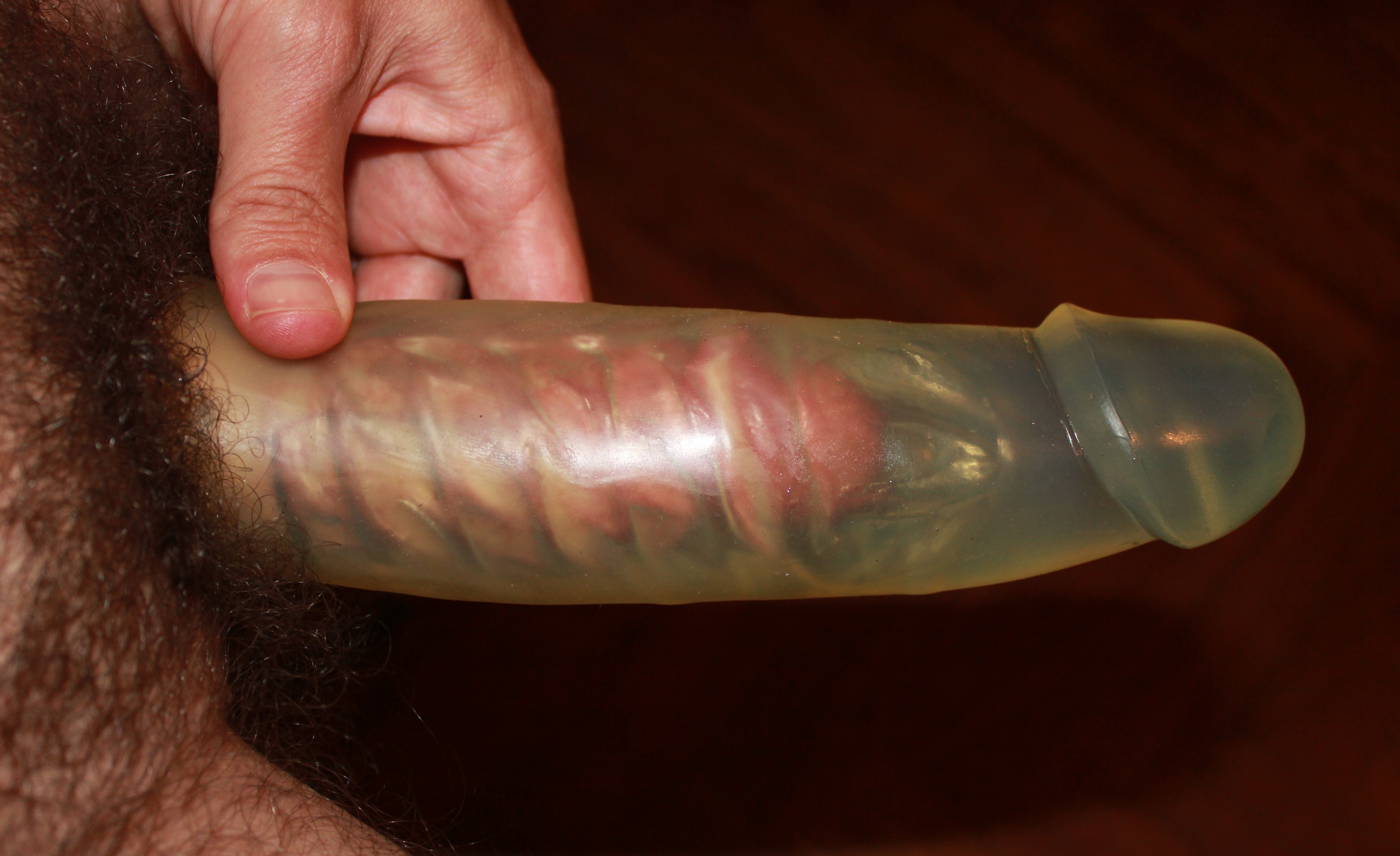 Homemade masturbation sleeve