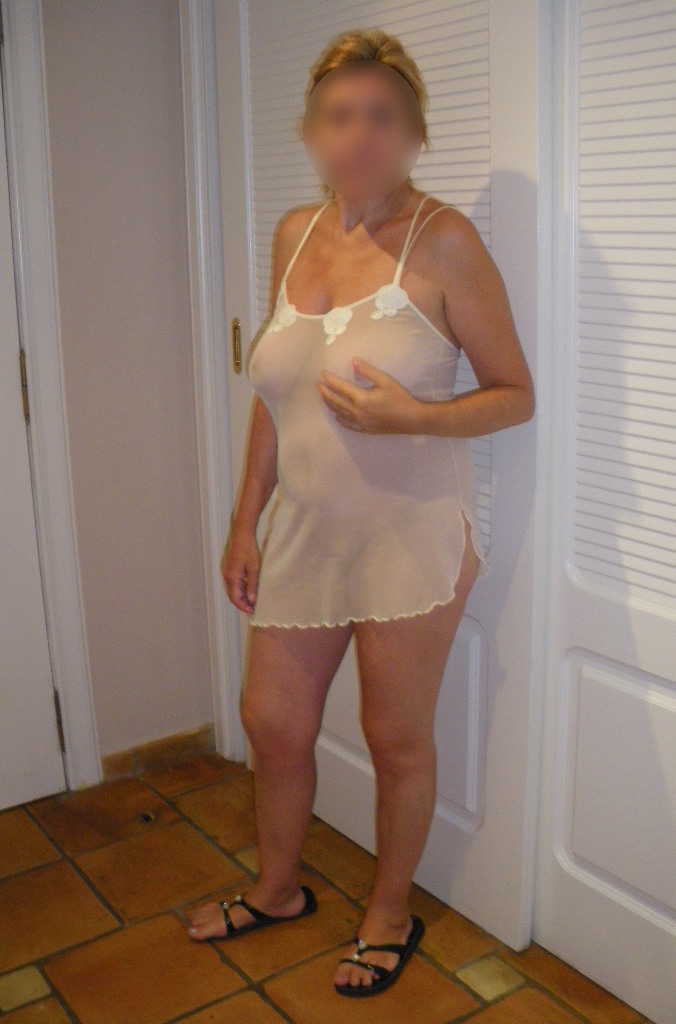 Wife in lingerie photo