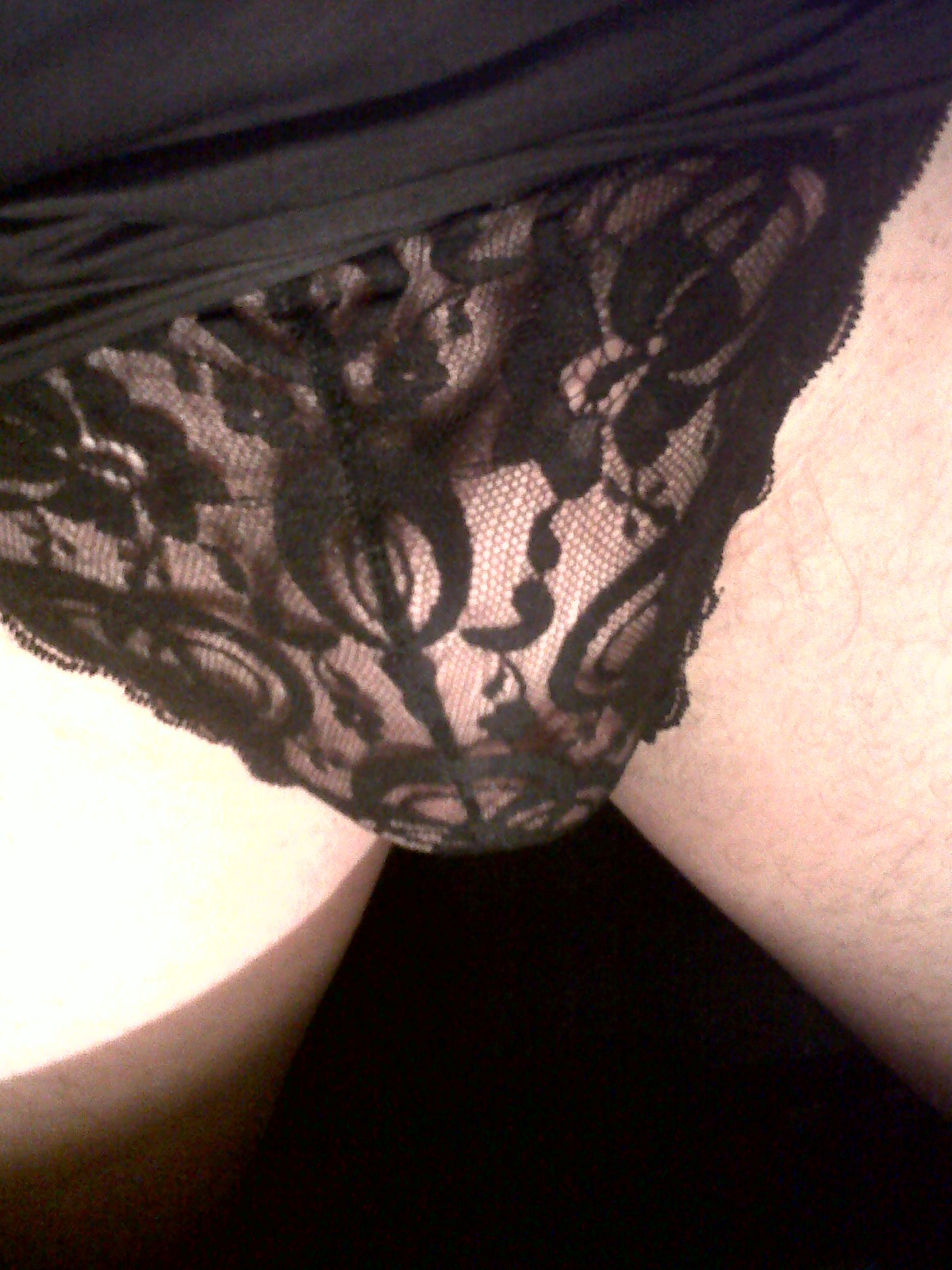 Cum In Lacey Panties - My cock wrapped in lace panties - Stockings On Yuvutu ...