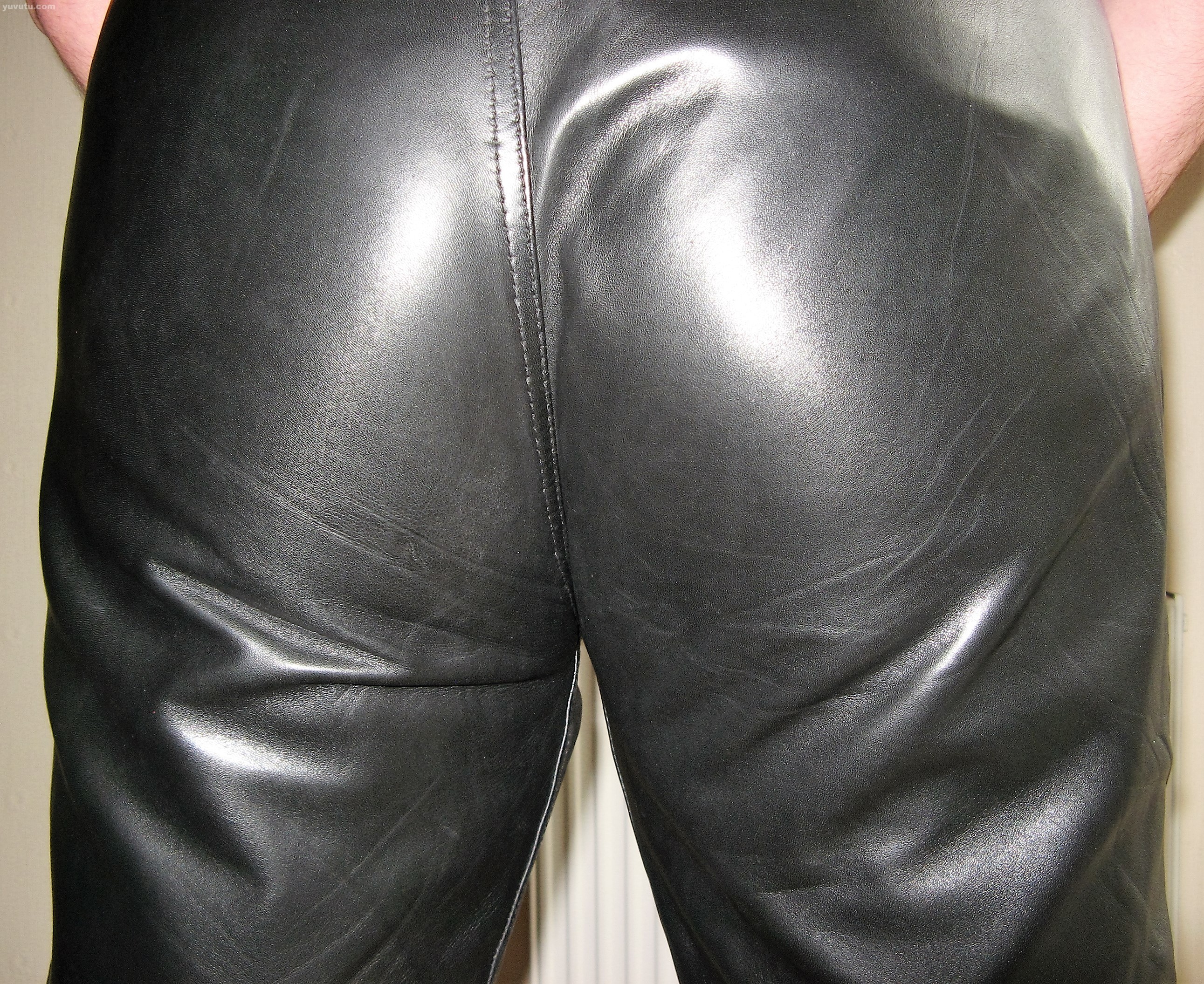 Tight Leather Anal - Black Leather joggers - Anal On Yuvutu Homemade Amateur Porn ...