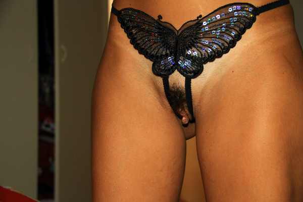 Бабочка Трусики Жене Секс