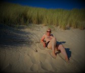 Posing in the Dunes
