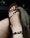 Wife's undone feet