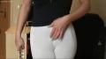 Examination/Posing - White leggins