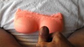 cum on orange bra