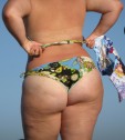 More BBW Fat Asses from the beach