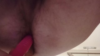 Missionary - doble anal en mi culo - double anal cumshot