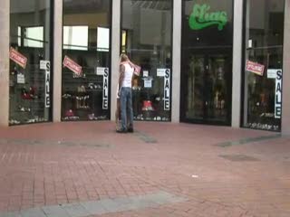 Spanner - Public sex MILF fucked at a shoe store