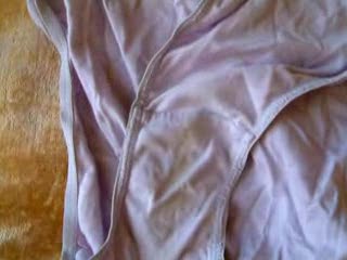  - Mother in laws dirty cotton panties 1
