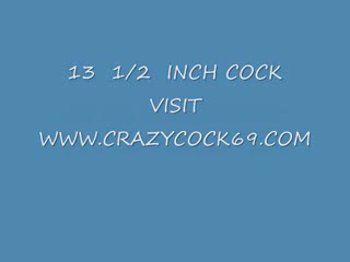 Gozo Masculino - 13  1/2 INCH COCK