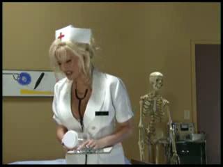 Abmelken - Naughty nurse handjob