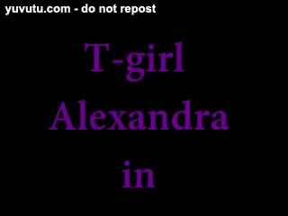 Anale - BBC for T-girl Alexandra