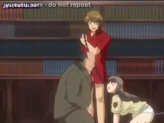  - Anime babe enjoys anal dildo and squirting