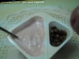 Food - Ein Joghurt mit der Ecke