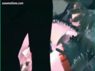 Hentai - Wild animated babe getting deepthroat