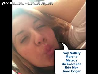 Dildo - Nallely Esperanza Moreno Mateos de Ecatepec Mast...
