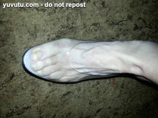 Bukkake - sexy mature feet *****