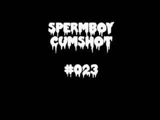 Primer plano - SpermBoy Cumshot 023