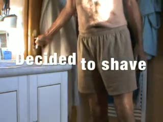  - Shaving.