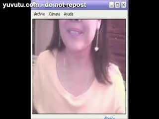  - Linda mexicana en webcam