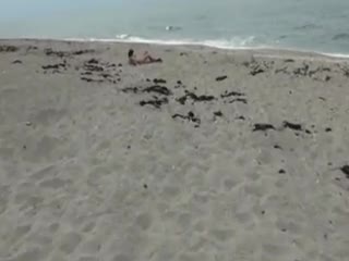 Guardoni - Puffy nippled beach babe convinced and fucked by...