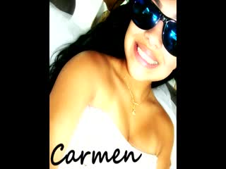  - Beautiful Carmen Receiving A Facial