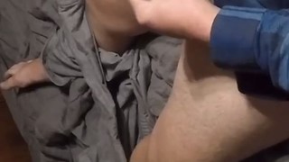 Hairy - Jacking Off With Cumshot