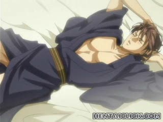 Hentai - Hentai twink anal sex fun in bed