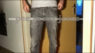 Examination/Posing - pee in my jeans (HD)