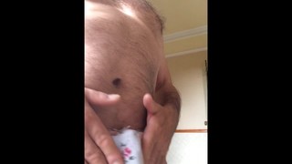 Male Masturbation - Panty wank