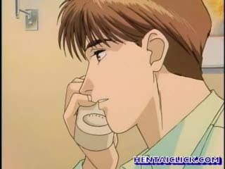 Misionario - Anime gay anal fingers n cock fuck