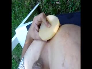 Dildo - outdoor playing 1