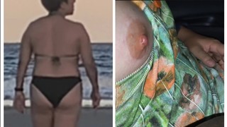 Asian - Weekend at the beach with my Japanese milf girlf...