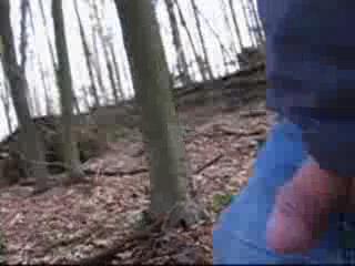 Flashing/Public - In den Wald gehen