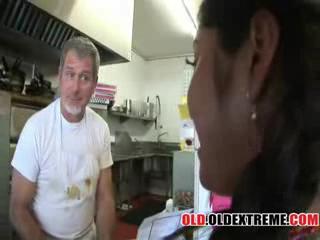 Mature - Horny Old Chef