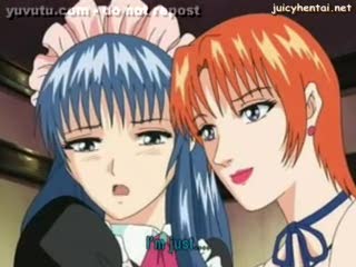  - Busty anime lesbians fingering wet pussies