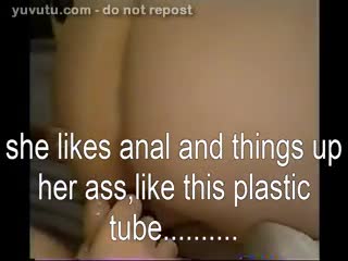  - pipe in asshole and jizzed on