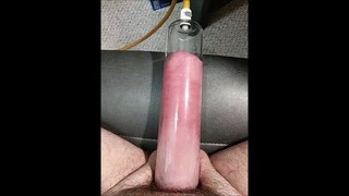 Cuckold - extreme pumping my cock