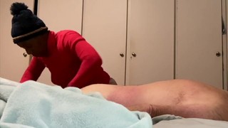 Massage - Maid offered to massage painful back. Ended good...