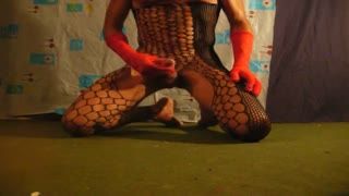 Transexuel(le) - cum on stockings