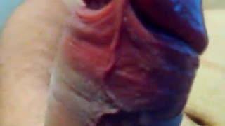Male Masturbation - big cock cuming