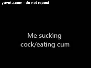 - Mmm, I love sucking cock