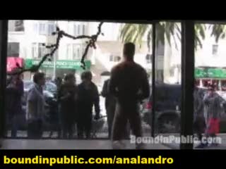 Flashing/Public - Flowers in the Ass  Outdoor Public Gangbang