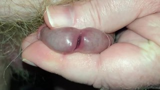 Male Masturbation - climax and cum