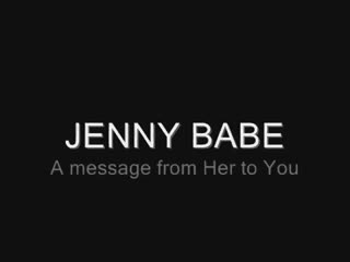 Travesti - Jenny has a message...