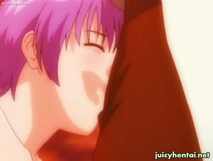  - Anime cutie gets sperm on her face