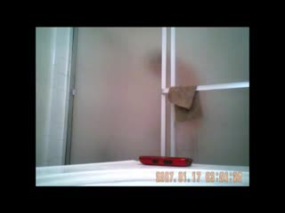  - Spying on Wife Masturbating with the Showerhead!