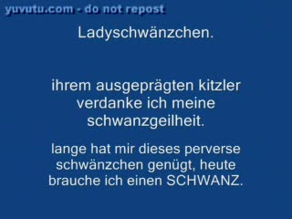 Weibliche Masturb. - Ladyschwnzchen