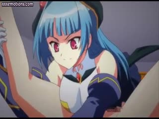 Hentai - Anime shemale with huge dick fucking a pussy