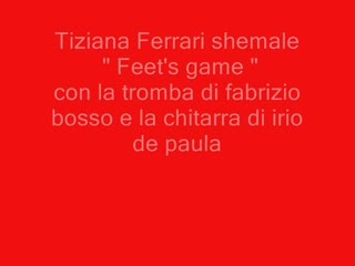 Shemale - Feet's game !
